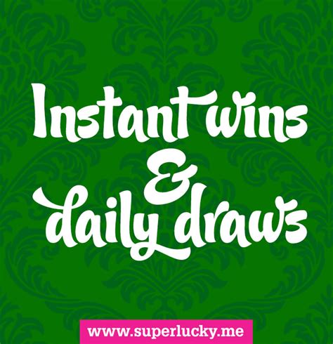 superlucky instant wins|List of instant wins & daily draws – SuperLucky.